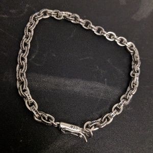 Chrome Hearts Paper Chain Bracelet